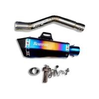 ราคา สลิปออน Benelli TNT 300 วัสดุแสตนเลสเกรด304 ปลายท่อ AK Shorty ยาว 13 นิ้วฟรี จุกลดเสียงใส่ในปลายท่อมาให้ (23473071656)