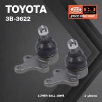 ราคา 2 ตัว ลูกหมากปีกนกล่าง TOYOTA TIGER 2WD TIGER D4D โตโยต้า ไทเกอร์ 3B 3622 ยี่ห้อ 333 LOWER BALL JOINT (15948350249)