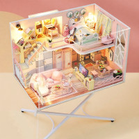 ราคา MAOMIYU โมเดลบ้านสไตล์ญี่ปุ่นแบบ Loft ทำมือ DIY (26032664920)