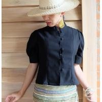 ราคา เสื้อคอจีน แขนตุ๊กตา ผ้าฝ้าย (25828444129)