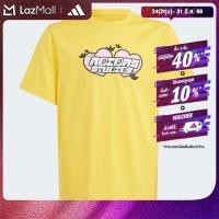 ราคา adidas ไลฟ์สไตล์ เสื้อยืดพิมพ์ลาย เด็ก สีเหลือง IR9777 (22435218116)