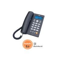 ราคา โทรศัพท์โชว์เบอร์ KX T3095 V2 สีดำ (120688645)