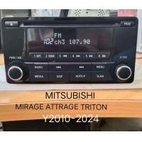 ราคา วิทยุรถยนต์ FM AM CD MP3 USB HiPowr ตรงรุ่น MITSUBISHI TRITON MIRAGE ATTRAGE DELICA size 2DIN7 25CM ปี 2010 2024 พร้อมขาเหล็ก สภาพใหม่100 (26204492863)