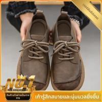 ราคา CONGLINSHIZI รองเท้าหนังลำลองสไตล์วินเทจสำหรับผู้ชาย (25102867726)