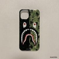 ราคา เคสโทรศัพท์แบบหนาป้องกันสำหรับ Apple iPhone 13 pro Max Bape ลายฉลาม ลายพราง ด้านบนเงา ด้านล่างนิ่ม สำหรับ Apple 12 11 (25542927454)