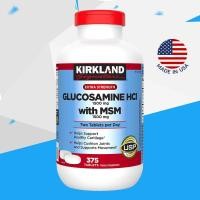ราคา Exp 09 2028 Kirkland Signature Glucosamine with MSM 375 Tablets (22431295380)
