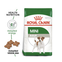 ราคา Royal Canin Mini Adult 4 kg อาหารสุนัขโต ขนาดเล็ก อายุ 10 เดือน 8 ปี (14762870908)
