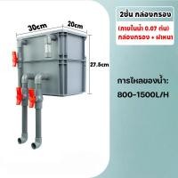 ราคา Aimayapet กล่องกรองตู้ปลา กรองตู้ปลา กรองบ่อปลา ดูดขี้ปลา ไม่ต้องเปลี่ยนน้ำ ทำให้น้ำสะอาด เพิ่มออกซิเจน (25751341529)