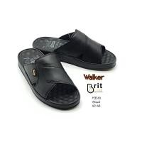 ราคา Walker M3310 รองเท้าแตะหนังผู้ชาย รองเท้าหนังแท้ (7897312650)