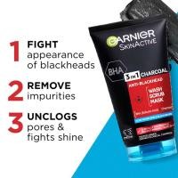 ราคา GARNIER PURE ACTIVE Pure Active Intensive Charcoal 3in1 Wash Scrub Mask 150ml ผลิตภัณฑ์ทำความสะอาดผิวหน้าสูตรคุมมันสินค้านำเข้าจากออสเตรเลียของแท้ (20423560889)