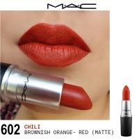 ราคา Full Size MAC Matte Lipstick 3g แมคลิปสติก Brick O La Chili Cockney Diva Dubonnet Lady Bug Lady Danger Marrakesh Mocha Ruby Woo Russian Red See Sheer Twig (24665182732)