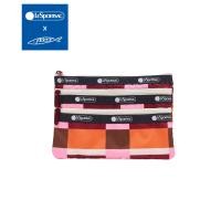 ราคา Lesportsac 3 Zip Cosmetic Bag กระเป๋าสตางค์ใบเล็ก กระเป๋าเครื่องสำอาง Style 7158 LeSportsac x Sardine (25711967026)
