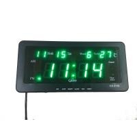 ราคา Twosister นาฬิกาติด รถบัส รถยนต์ นาฬิกาดิจิตอล LED Number Clock รุ่น 2158 ขนาด 21 5x10 3x3CM ตัวเลขสีแดง (19162951867)
