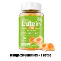 ราคา Softher Lutein Gummies บรรจุ Zeaxanthin ช่วย ปกป้อง ดวงตา สุขภาพดี สนับสนุนสุขภาพการมองเห็น Lutein Organic Gummy Mango Flavor 60 เม็ด (25386054945)