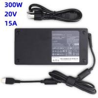 ราคา COD ใช้ได้กับ อะแดปเตอร์แล็ปท็อป Lenovo 20V 15A 300W Square Port Lenovo Legion 5 pro 16ACH6H R9000P 9000K Y9000K Y9000X Powe (26242720031)