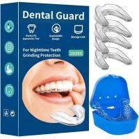 ราคา Mouth Guard for Clenching Teeth at Night 4 Pcs Night Guards for Teeth Grinding Professional Dental Guards for Grinding Teeth Moldable Mouthguards for Grinding of Teeth Teeth Grinding Guard (2535804098