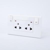 ราคา เต้ารับ สวิตซ์ ปลั๊กไฟ ชุดสำเร็จ มีทั้งแบบไม่มีและมี บล็อกลอย สวิทซ์ สีขาว หน้ากาก ฝา บ๊อก ชุดปลั๊ก ชุดเต้ารับ ในชุดประกอบด้วย หน้ากาก ปลั๊กหรือสวิตซ์ มาพร้อมกับสวิตช์และไฟ (26492155969)