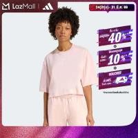 ราคา adidas ไลฟ์สไตล์ เสื้อครอป Essentials ผู้หญิง สีชมพู KD1365 (26291901939)