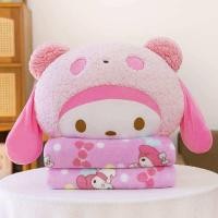 ราคา หมอนผ้าห่มเมโลดี้ หมอนผ้าห่มคุโรมิ หมอนผ้าห่มซินนามอลโรล หมอนผ้าห่มพูห์ (25530994221)