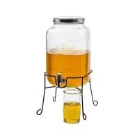 ราคา โหลแก้วจ่ายน้ำ 5 ลิตร Beverage Dispenser โถจ่ายเครื่องดื่ม โหลใส่น้ำชงขาย (15041268817)