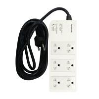 ราคา PANASONIC ปลั๊กไฟ รางปลั๊กไฟ 6 ช่อง WCHG 2836 3 ม (17648737739)