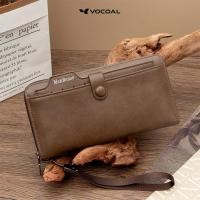 ราคา VOCOAL กระเป๋าสตางค์ผู้ชายแบบยาวกระเป๋าสตางค์อเนกประสงค์กระเป๋าสตางค์ยาว PU นิ่มกระเป๋าใส่บัตรได้เยอะ ID เครดิตใส่บัตรได้หลายใบกระเป๋าสตางค์ธุรกิจ Pouch Koin ผู้ที่ใส่บัตรกระเป๋าเหรียญหนัง PU (2570053