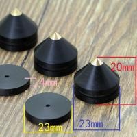 ราคา 1ชุดลำโพงลำโพง Spikes ขาตั้งฟุตเสียงชิ้นส่วนซ่อมลำโพง Turntable ลำโพง DIY ขาตั้งหมุดช็อตเล็บและ Pads อุปกรณ์เสริม (1687996804)