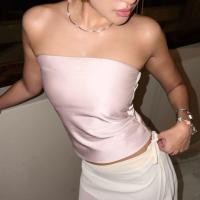 ราคา TuesdeStudios Elle Satin Tube Top พร้อมสายปรับสไตล์ได้หลายแบบ (126635133722)