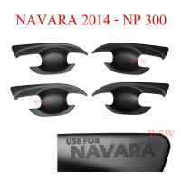 ราคา เบ้าประตู เบ้ากันรอย Nissan Navara 2014 2020 สีดำด้าน เบ้าประตู NAVARA NP300 2014 2023 รุ่น 4ประตู สีดำด้าน (25824608381)