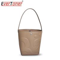 ราคา 819 EverToner PU High Capacity Rally Bucket Bag Womens Luxury Designer handbag Simple underarm bag (24886883847)