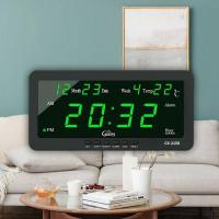 ราคา นาฬิกาดิจิตอลหน้าจอLED รุ่น CX 2158 นาฬิกาตั้งโต๊ะ นาฬิกาแขวนผนัง นาฬิกาติดรถ พร้อมสายชาร์จและอแดปเตอร์ มีหัวเสียบบนรถ (18060629760)
