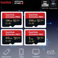 ราคา SanDisk Extreme PRO MicroSD Card 128GB 256GB 512GB 1TB 2TB UHS I Class 10 High Speed with Adapter for Smartphones Cameras (126600165329)