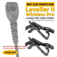 ราคา 2PCS Parts Accessories For Rode Lavalier II 2nd Generation Microphone Tie Clip On Clamp Lapel Crocodile Mic Clasp Cable Holder (26259902960)