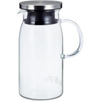 ราคา iwaki KT293 SVเหยือกน้ำมือจับแก้วขนาด 600 ml ฝาสแตนเลส จากแบรนด์ชั้นนำจากญี่ปุ่น แก้วใสมากและคราบไม่เกาะ ใส่น้ำร้อนสลับน้ำเย็นได้ไม่ร้าว (23011606073)