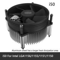 ราคา Cooler Master i30 i50 i50c CPU Cooler Radiator For Intel LGA 775 1150 1151 1155 1156 95mm Quiet Cooling Fan (12211853695)