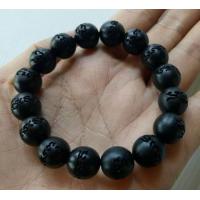 ราคา ประคำข้อมือไม้พญางิ้วดำ12มิลจารพระคาถามงกุฎพระพุทธเจ้า (9419969979)