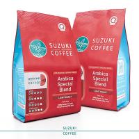 ราคา แพ็คคู่ SUZUKI COFFEE คั่วอ่อน Arabica Special Blend กาแฟคั่วบด (12557749875)