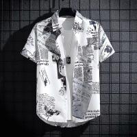 ราคา LOMOGI พร้อมส่ง เสื้อเชิ้ตเกาหลี เสื้อเชิ้ตฮาวาย แบบวินเทจ สไตล์เกาหลี แฟชั่นสำหรับผู้ชาย (24439007660)