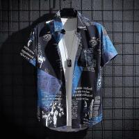 ราคา LOMOGI พร้อมส่ง เสื้อเชิ้ตเกาหลี เสื้อเชิ้ตฮาวาย แบบวินเทจ สไตล์เกาหลี แฟชั่นสำหรับผู้ชาย (24439007653)