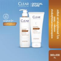 ราคา เซ็ท3ขั้นตอน เคลียร์ สกาล์ปซูติคอลส์ โปร แชมพู ครีมนวด เซรั่ม สำหรับผู้ที่มีปัญหาผมขาดหลุดร่วง 300มล 200มล 50มล (126756682205)