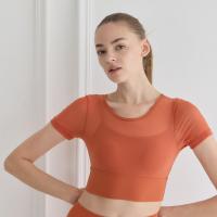 ราคา PENNY Mesh Bra Top สปอร์ตบรา แขนสั้น ซีทรู มีฟองน้ำ บราออกกำลังกาย สปอร์ตบราผู้หญิง สปอร์ตบราวิ่ง แห้งไว กระชับ มีฟองน้ำ รุ่น พร้อมส่งจากไทย (23129454259)