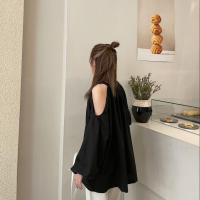 ราคา Dressupcorner เสื้อแขนยาวเว้าไหล่ DCN01130 เสื้อดำ (19066744705)