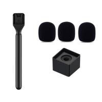 ราคา Microphone Handheld Adapter withMic Flag andFoam forRode Wireless Go GoII Mic Wireless Mic (126219585936)
