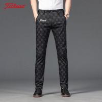 ราคา Golf Trousers Men Casual Sports Spring Summer New Product Pants Quick Drying Non Iron Elastic Ball Pants GOLF Sportswear (21428503654)