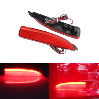 ราคา ไฟสะท้อนแสง LED สีแดง 2 ดวง สำหรับกันชนหลัง ไฟท้าย ไฟเบรก สำหรับรถยนต์ Mazda 2 DY Mazda 3 Axela Mazda 5 CR19 6 Atenza GJ (126248004007)