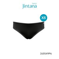 ราคา แพ็ก6ชิ้น Jintana กางเกงชั้นใน จินตนา รุ่น Basic รหัส JU0549P6 ทรงบีกีนี่ เนื้อผ้านิ่ม ใส่สบาย ระบายอากาศ (24988184878)