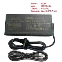 ราคา COD ใช้ได้กับ Asus Adapter 20V 10A 200W ขนาด 6 0 3 7mm TUF A17 FA706QM TUF Gaming F15 FX506 FX506HM สายชาร์จ Asus (26243287554)