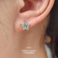 ราคา First Light Morning Rigel Earrings ต่างหู Swarovski Elements ต่างหูแป้นเสียบ ต่างหูดาว (25740131821)