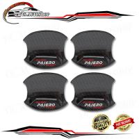 ราคา เบ้ากลม เบ้าถ้วย เบ้ารองมือเปิดประตู เขียน Pajero Sport เครฟล่าดำ 4 ชิ้น 4ประตู Mitsubishi Pajero Sport Montero Sport ขนาด 10x11x2 จำนวน 4 Pieces ปี 2005 2019 (7441974358)