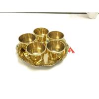 ราคา Brass Byfa จอกชาทองเหลืองแท้ ชุดจอกชาไห้วเจ้าที่ ศาล ตี่จู้เอี่ย ชุดถ้วยน้ำชาทองเหลือง ชุดชาถวาย 3 แบบถ้วยชา SET1263 SET1264 SET1265 (5134412048)